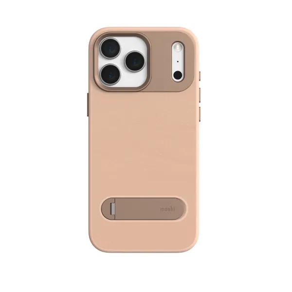 Moshi Kameleon MagSafe - Case iPhone 17 Pro Max with Stand Function (Milktea Brown)