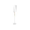 Hat stand Home ESPRIT White Natural Wood Metal Scandi 33 x 33 x 185 cm