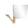 Skrybėlių stovas Home ESPRIT Balta Natūralus Medžio Metalinis Scandi 33 x 33 x 185 cm