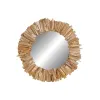 Wall mirror DKD Home Decor Natural Alpino Aged finish 60 x 4 x 60 cm
