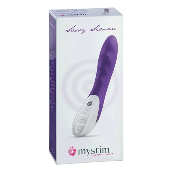 Sassy Simon Vibrator Purple Mystim Sassy Simon