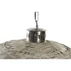 griestu gaismas DKD Home Decor Sudrabains Dabisks Metāls 50 W 80 x 80 x 47 cm