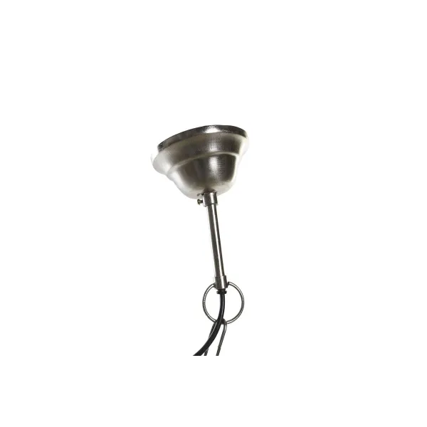 Pakabinamas apšvietimas DKD Home Decor Sidabras Natūralus Metalinis 50 W 80 x 80 x 47 cm