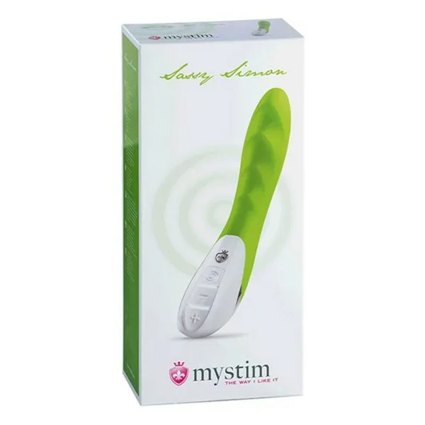 Sassy Simon Vibrator Lime Mystim Sassy Simon Lime