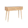 Console DKD Home Decor Metalli Kumipuu 100 x 30 x 78 cm