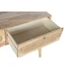 консоль DKD Home Decor Металл древесина каучукового дерева 100 x 30 x 78 cm