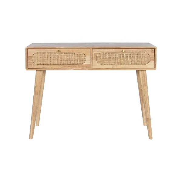 Console DKD Home Decor Metall Kummipuu 100 x 30 x 78 cm