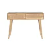консоль DKD Home Decor Металл древесина каучукового дерева 100 x 30 x 78 cm