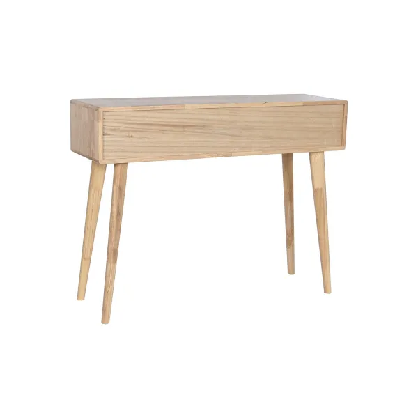 Console DKD Home Decor Metalli Kumipuu 100 x 30 x 78 cm