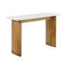 Мебель для прихожей Home ESPRIT Белый Коричневый 120 x 38 x 77 cm