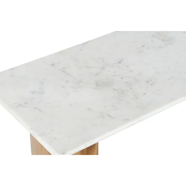Koridors Home ESPRIT Balts Brūns 120 x 38 x 77 cm