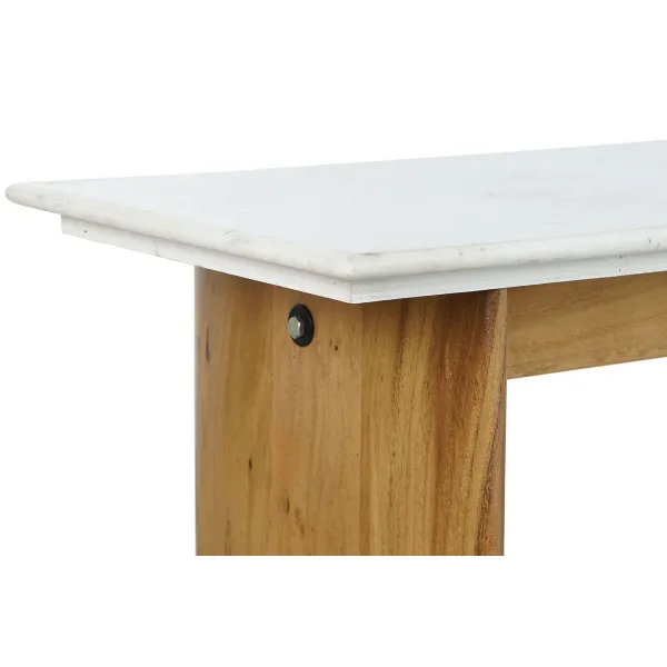 Salė Home ESPRIT Balta Ruda 120 x 38 x 77 cm