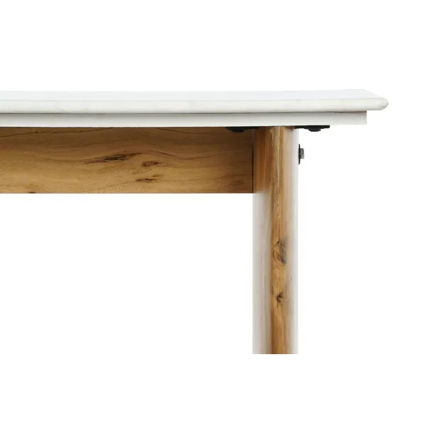 Hall Home ESPRIT White Brown 120 x 38 x 77 cm