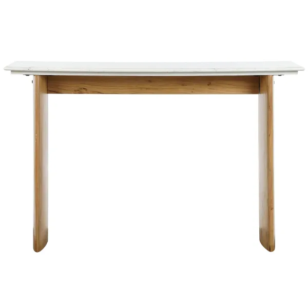 Salė Home ESPRIT Balta Ruda 120 x 38 x 77 cm