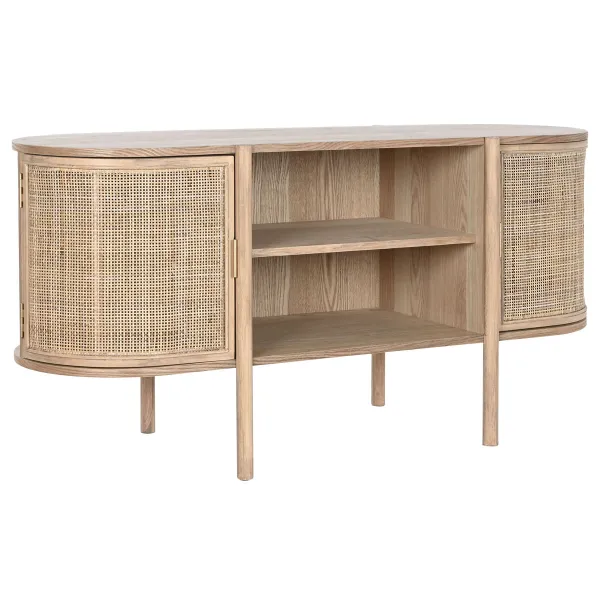 TV-kalusteet Home ESPRIT Luonnollinen Kumipuu 120 x 43,5 x 60 cm