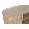 Televizoriaus baldai Home ESPRIT Natūralus Kaučiukmedžio mediena 120 x 43,5 x 60 cm