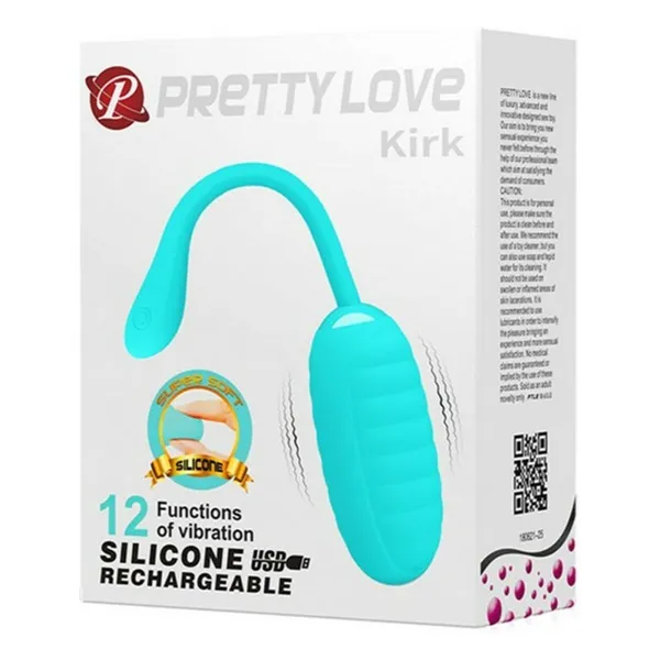 Egg Vibrator Pretty Love Kirk Blue (Ø 3,5 cm)