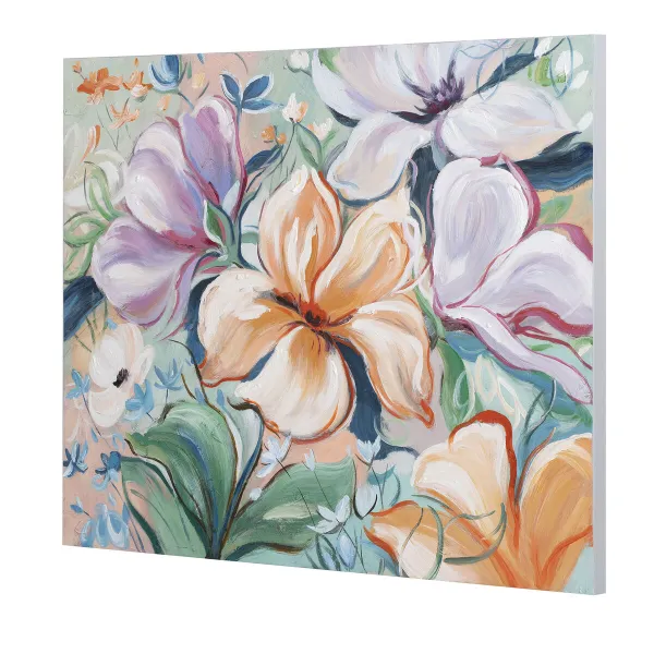 Drobė Home ESPRIT Pušis Drobė 100 x 3,7 x 80 cm