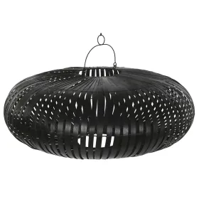 Lempos gaubtas Home ESPRIT Juoda Bambukas 80 x 80 x 30 cm