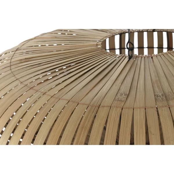 Lempos gaubtas Home ESPRIT Natūralus Bambukas 80 x 80 x 33 cm