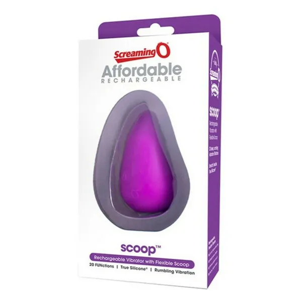 Eilium Vibrating Egg The Screaming O Affordable Rechargeable Scoop Lilac