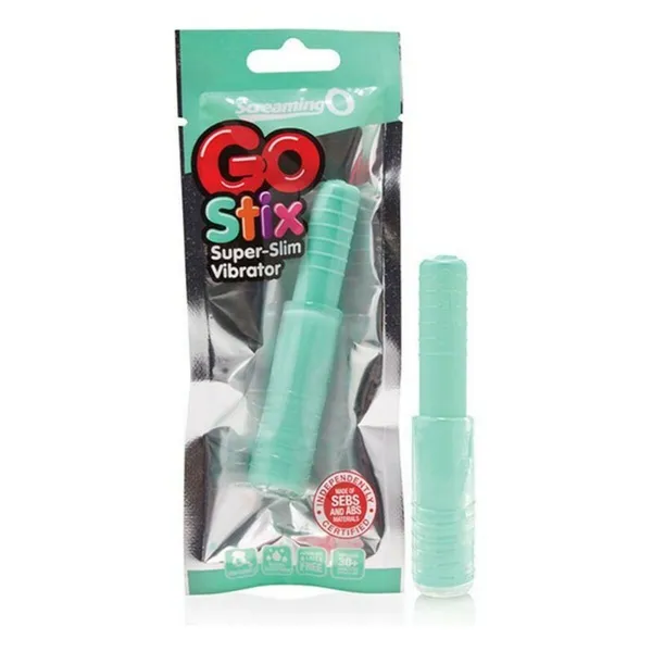 Bullet Vibrator The Screaming O Go Stix Super Slim Green