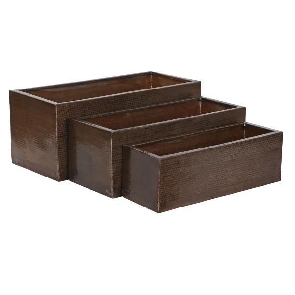 Sodinamųjų komplektas Home ESPRIT Auksinis Aliuminis 100 x 43 x 40 cm