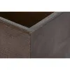 Set of Planters Home ESPRIT Golden Aluminium 100 x 43 x 40 cm