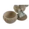 Dekoratyvinė figūrėlė Home ESPRIT Balta Žalia Turkis Rytietiškas 11 x 11 x 15 cm (3 vnt.)