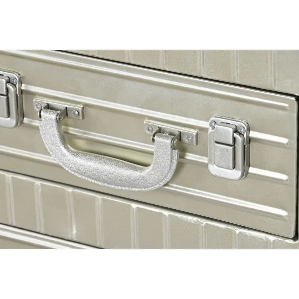 Indauja Home ESPRIT Sidabras Metalinis Medžio MDF 80 x 39 x 82 cm
