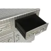 Bufete Home ESPRIT Sudrabains Metāls Koks MDF 80 x 39 x 82 cm