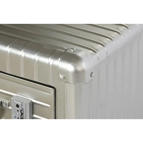 Spintelė Home ESPRIT Sidabras Metalinis Medžio MDF 46 x 39 x 63 cm