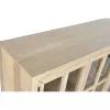 Устройство Home ESPRIT Натуральный Стеклянный Древесина манго 170 x 41 x 81 cm