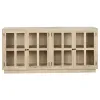 Indauja Home ESPRIT Natūralus Stiklas Mango mediena 170 x 41 x 81 cm