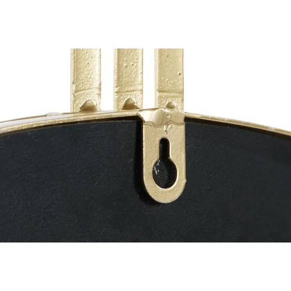 Sienas spogulis Home ESPRIT Bronza 85 x 2 x 85 cm