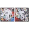 Drobė Home ESPRIT polistirenas Drobė 100 x 3,5 x 100 cm