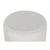 Atrama pėdoms DKD Home Decor Balta Juoda Poliesteris Medžio MDF Scandi 60 x 60 x 45 cm (3 vnt.)