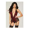 Corset Seven Til Midnight Black/Red (One size)