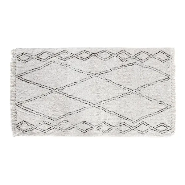 Kilimas Home ESPRIT Juoda Rusvai gelsva Boho 175 x 100 x 3 cm