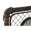 Sieninis laikrodis Home ESPRIT Tamsiai pilka polipropileno Geležis 93 x 5 x 42 cm