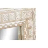 Настенное зеркало Home ESPRIT Белый Натуральный Слон Индиец 83 x 4 x 121 cm
