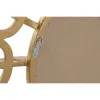 Seinäpeili Home ESPRIT Kullattu 95 x 5 x 95 cm