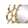 Wall mirror Home ESPRIT Golden 95 x 5 x 95 cm