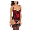 Corset Seven Til Midnight 9637 Black/Red (L - EU 42-44)