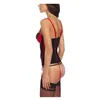 Corset Seven Til Midnight 9637 Black/Red (L - EU 42-44)