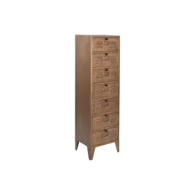 Kumode Home ESPRIT Bronza Metāls Loft 40 x 34 x 139 cm