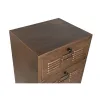 Kumode Home ESPRIT Bronza Metāls Loft 40 x 34 x 139 cm