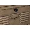 Тумба с ящиками Home ESPRIT Позолоченный Металл Loft 40 x 34 x 139 cm
