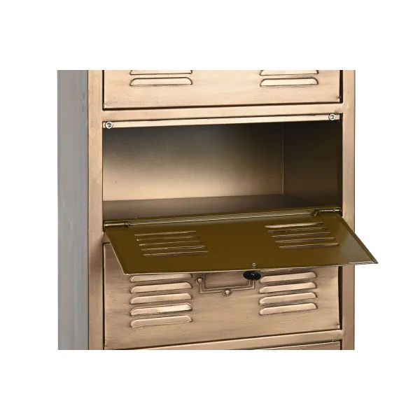 Kumode Home ESPRIT Bronza Metāls Loft 40 x 34 x 139 cm