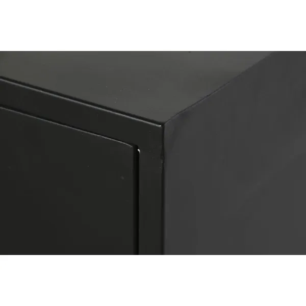 Тумба с ящиками Home ESPRIT Чёрный Металл Loft 75 x 45 x 80 cm